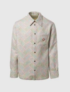 Casablanca JACQUARD SHIRT JACKET