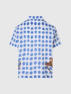 JOCKEY DOT SHORT SLEEVE SHIRT -A Ma Maniéré Clothing Shop MRS24SH006 3