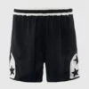 STAR FIELD SHORTS 2 STAR FIELD SHORTS -A Ma Maniéré Clothing Shop MRS25BT039 BLK 1