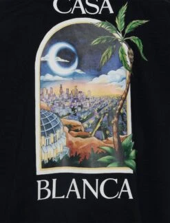 Casablanca LA NIGHT TEE -A Ma Maniéré Clothing Shop MS25 JTS 001 11 2