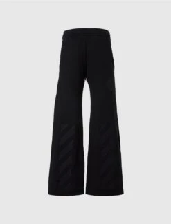Off-White WOMEN'S DIAGONAL EMBROIDERED SWEATPANT -A Ma Maniéré Clothing Shop OWCH022S24FLE002 3