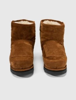 Acne Studios SUEDE BOOTS -A Ma Maniéré Clothing Shop POCKETBOOTTOBACCOBROWN 5