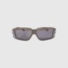 TRANSPARENT RECTANGULAR SUNGLASSES -A Ma Maniéré Clothing Shop RG0000005 1