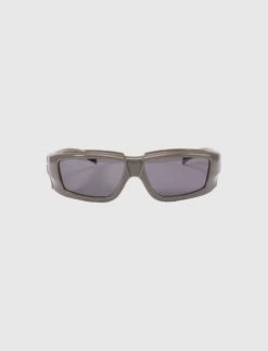 TRANSPARENT RECTANGULAR SUNGLASSES