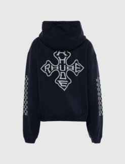 Rhude LOGO ZIP UP HOODIE -A Ma Maniéré Clothing Shop RHPF24HO05012 1 1