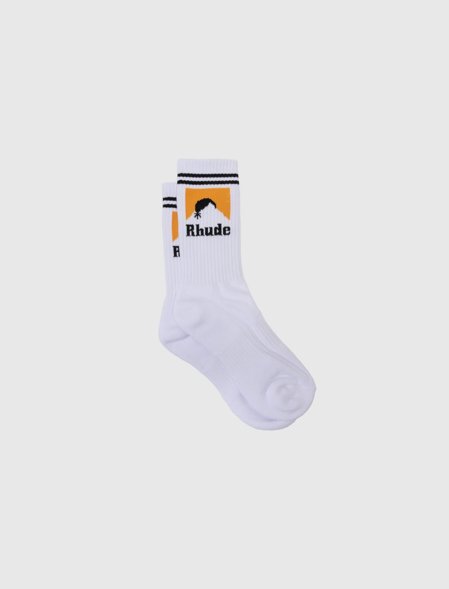 Rhude Striped Moonlight Sock - Premium Ribbed Cotton Socks 3 Rhude Striped Moonlight Sock - Premium Ribbed Cotton Socks