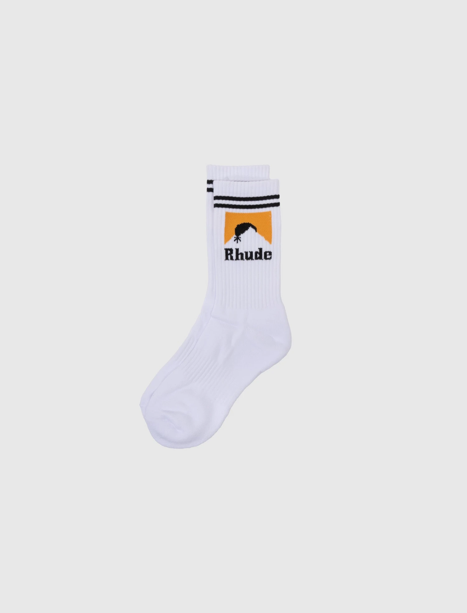 Rhude Striped Moonlight Sock - Premium Ribbed Cotton Socks 5 Rhude Striped Moonlight Sock - Premium Ribbed Cotton Socks - Image 3