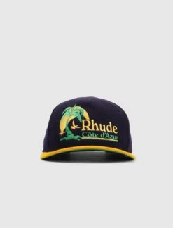 Rhude Azur Coast Hat - Cotton Canvas Trucker Cap
