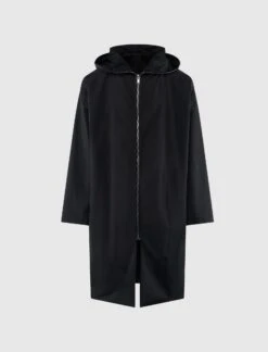 HOODED GIMP COAT