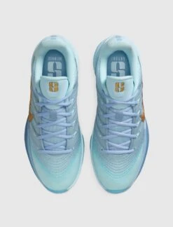 Nike WOMEN'S SABRINA 3 "GLACIER BLUE/METALLIC GOLD" -A Ma Maniéré Clothing Shop SABRINA3BLUEPRINT 5