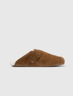 Balenciaga SUNDAY MULE "TAN SUEDE"
