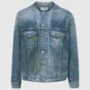 Maison Margiela COLLARLESS DENIM JACKET -A Ma Maniéré Clothing Shop SI1AM0006 S30561 966 1
