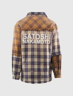 PATCHWORK FLANNEL SHIRT -A Ma Maniéré Clothing Shop SS25SRT002 3