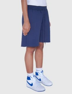 BAR LOGO SWEATSHORT 12 BAR LOGO SWEATSHORT -A Ma Maniéré Clothing Shop SUB 004V1 NVY 2