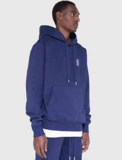 CURSIVE LOGO HOODIE -A Ma Maniéré Clothing Shop SUK 013 NVY 2