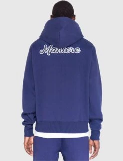 CURSIVE LOGO HOODIE -A Ma Maniéré Clothing Shop SUK 013 NVY 3