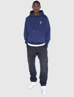 CURSIVE LOGO HOODIE -A Ma Maniéré Clothing Shop SUK 013 NVY 4