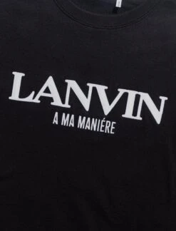 A MA MANIÉRE EMBROIDERED TEE 10 A MA MANIÉRE EMBROIDERED TEE -A Ma Maniéré Clothing Shop TS0002 AMM BLK 2