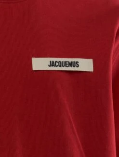Jacquemus LE T-SHIRT GROS GRAIN 6 Jacquemus LE T-SHIRT GROS GRAIN -A Ma Maniéré Clothing Shop TSM00133AJ00226 480 DETAIL