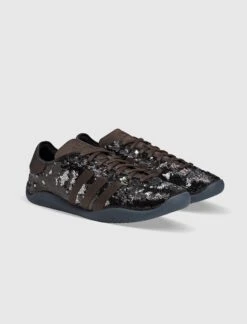 ADIDAS WALES BONNER LO PRO SEQUIN "BLACK/SILVER" -A Ma Maniéré Clothing Shop WALESBONNERLOPROSEQUIN BLACK SILVER 3